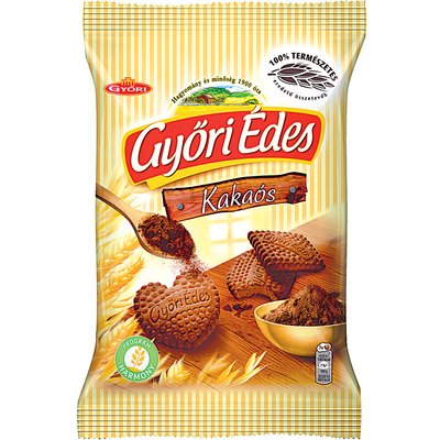 GYŐRI ÉDES KAKAÓS KEKSZ termékképe