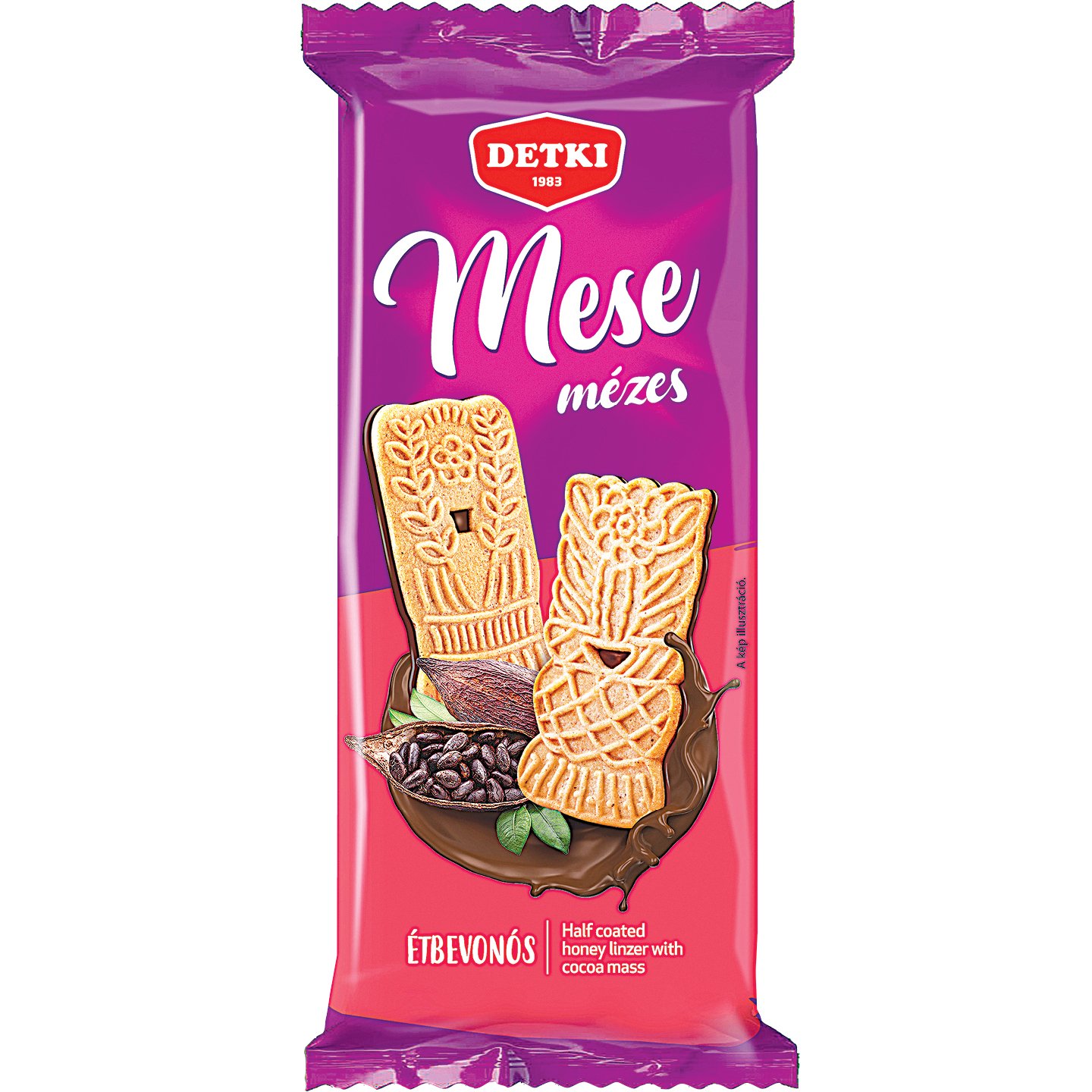 Mese Mézes Linzer étbevonóval Félig Mártva