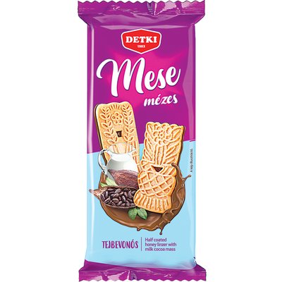 MESE MÉZES LINZER TEJBEVONÓVAL FÉLIG MÁRTVA termékképe