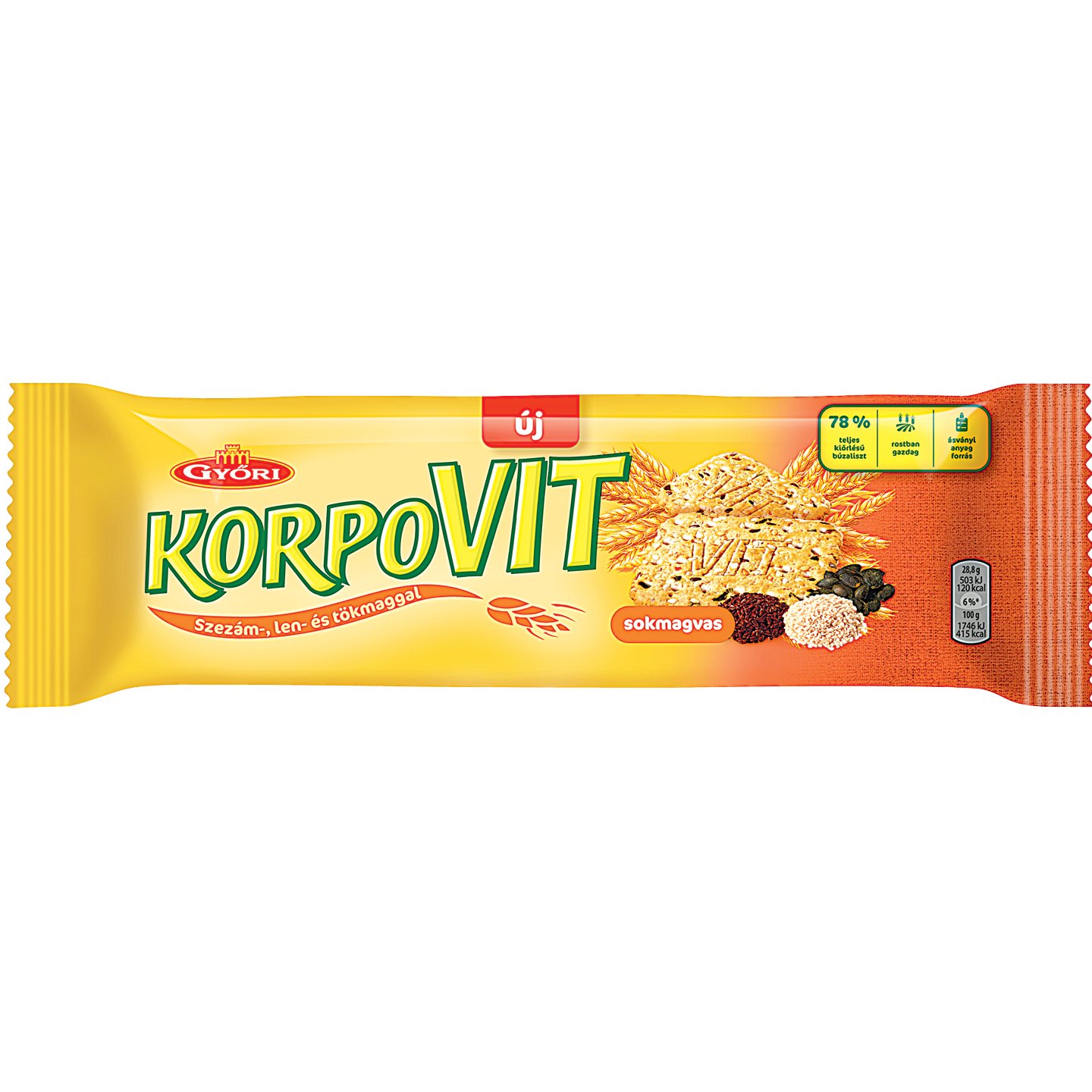 Korpovit Sokmagvas Keksz