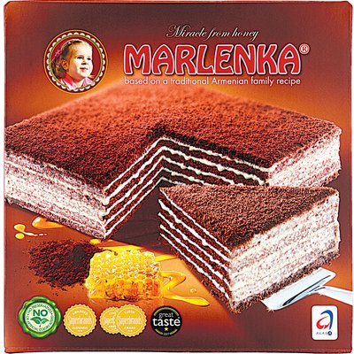 MARLENKA MÉZES KAKAÓS TORTA termékképe