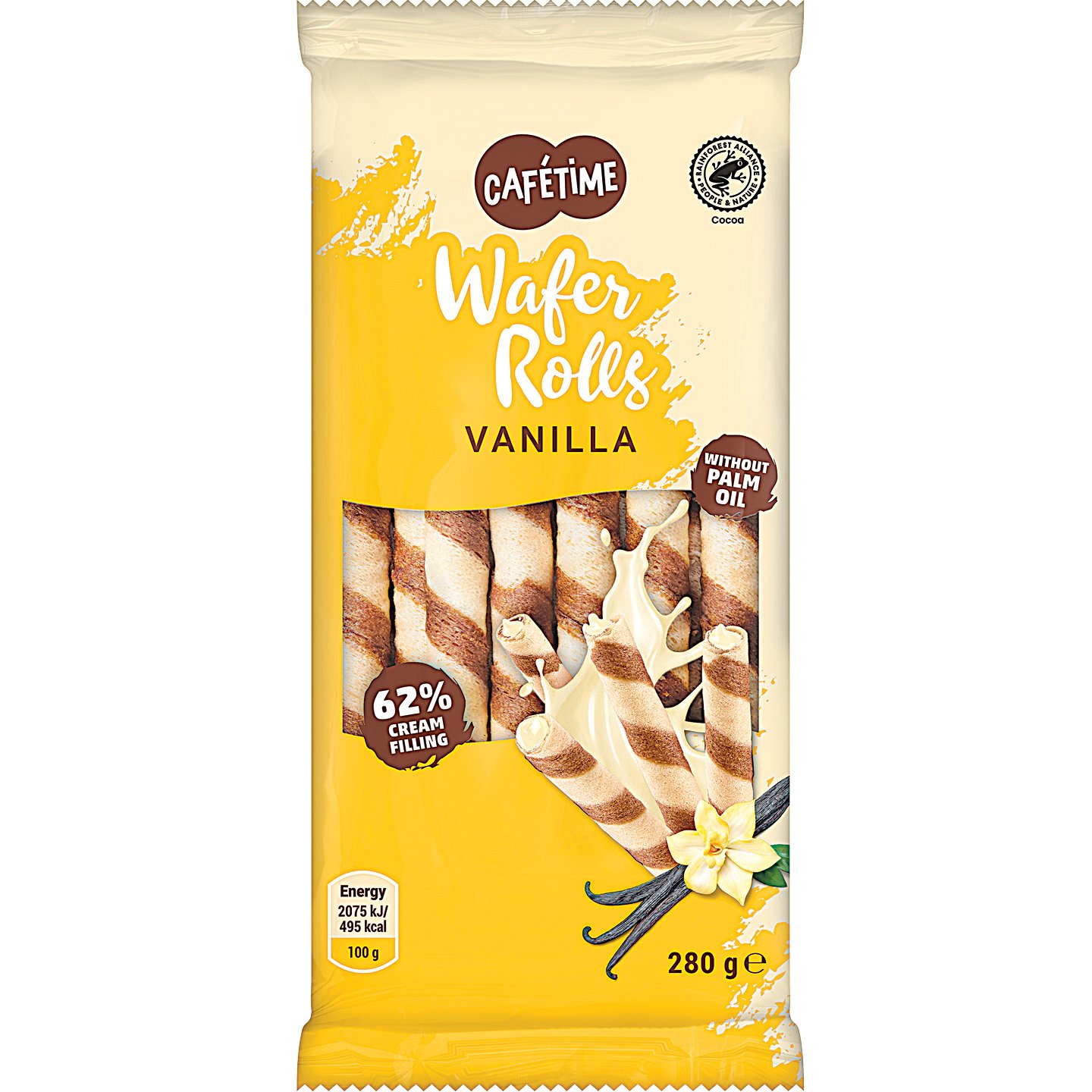 Café Time Vaníliás Ostyacső