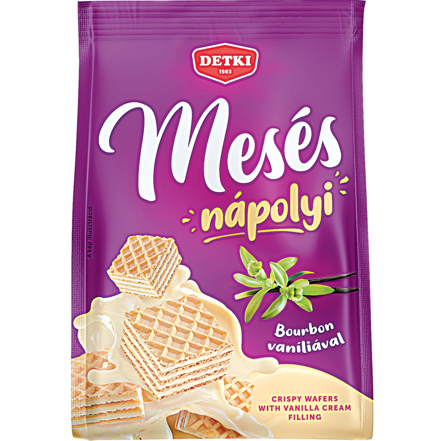 Detki Mesés Vaníliás Nápolyi