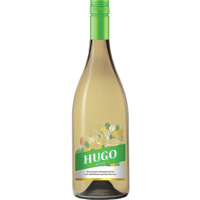 HUGO WHITE BODZA-LIME ÍZŰ BORALAPÚ SZÉNSAVAS ITAL +50 FT BETÉTDÍJ termékképe