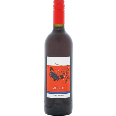 MERLOT ÉDES VÖRÖS PILLAN.0,75L DRS termékképe