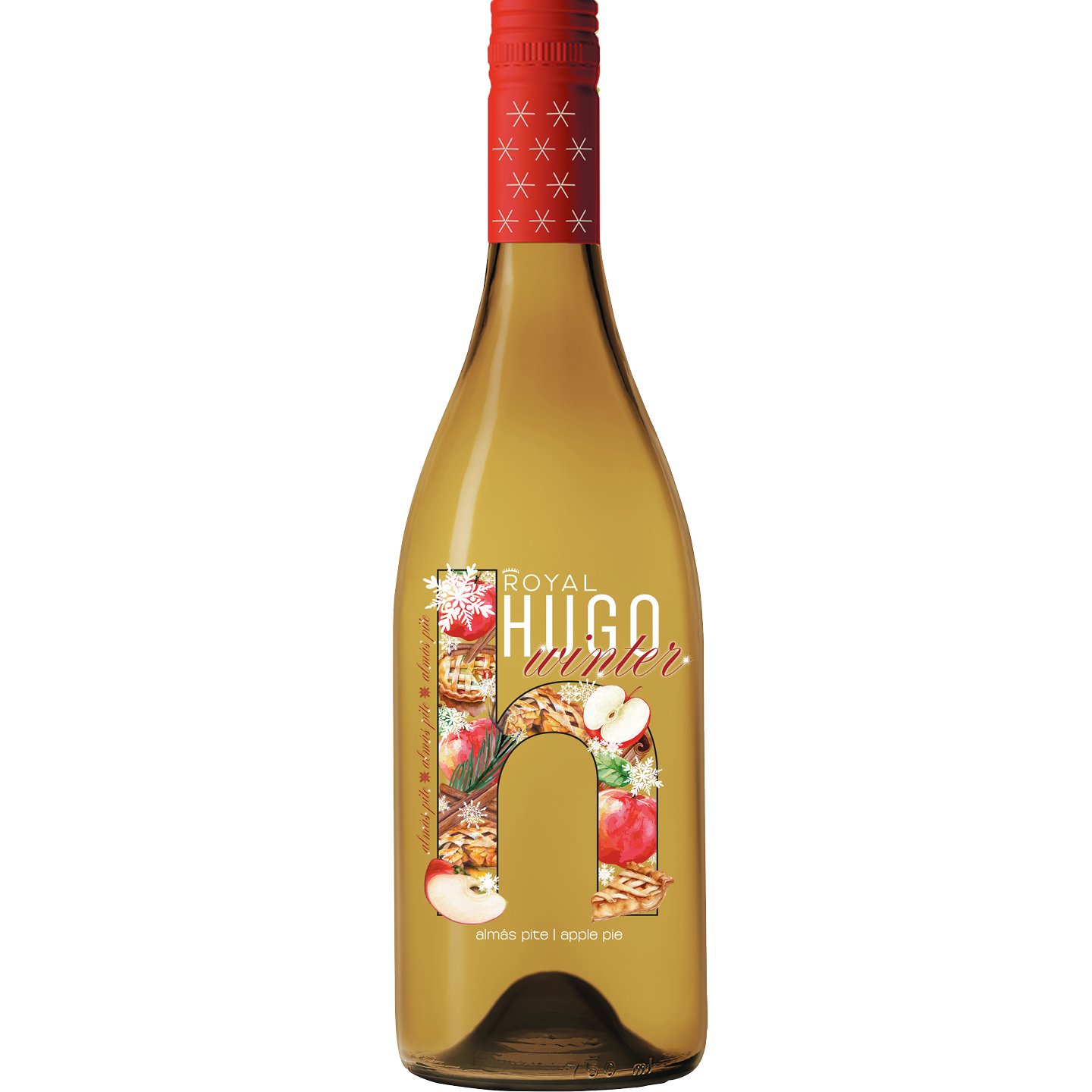 Hugo Winter Almáspite ízű Boralapú Szénsavas Ital +50 Ft Betétdíj