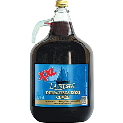 LA FIESTA VÖRÖSBOR XXL termékképe