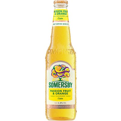 Image of SOMERSBY PASSION FRUIT-ORANGE ÜVEGES CIDER