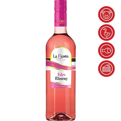 Image of LA FIESTA ÉDES ÉLMÉNY ROSÉ