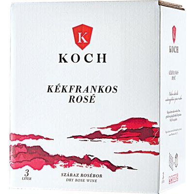 KOCH KÉKFRANKOS ROSÉ DOBOZOS BOR termékképe