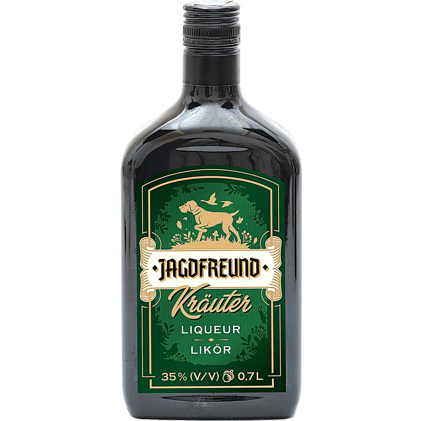 Jagdfreund Keserűlikőr +50 Ft Betétdíj