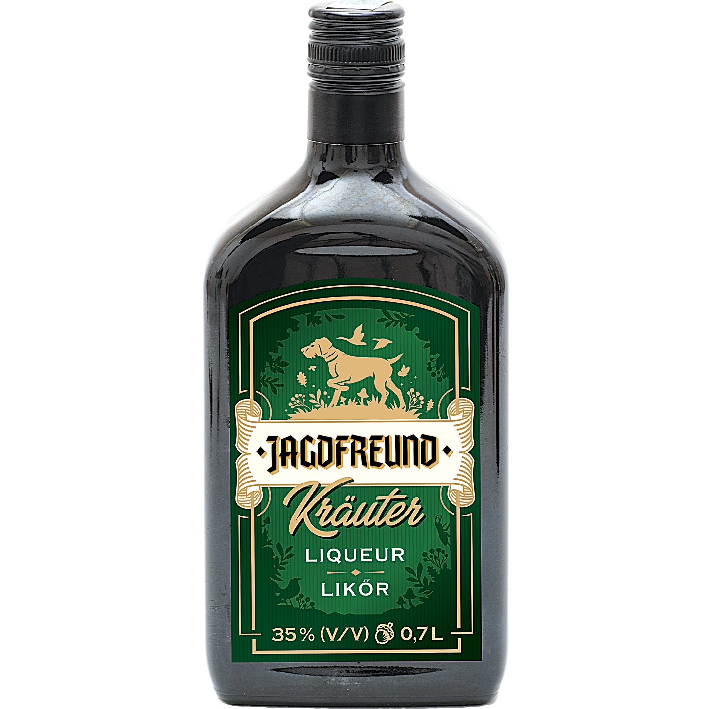 Jagdfreund Keserűlikőr +50 Ft Betétdíj