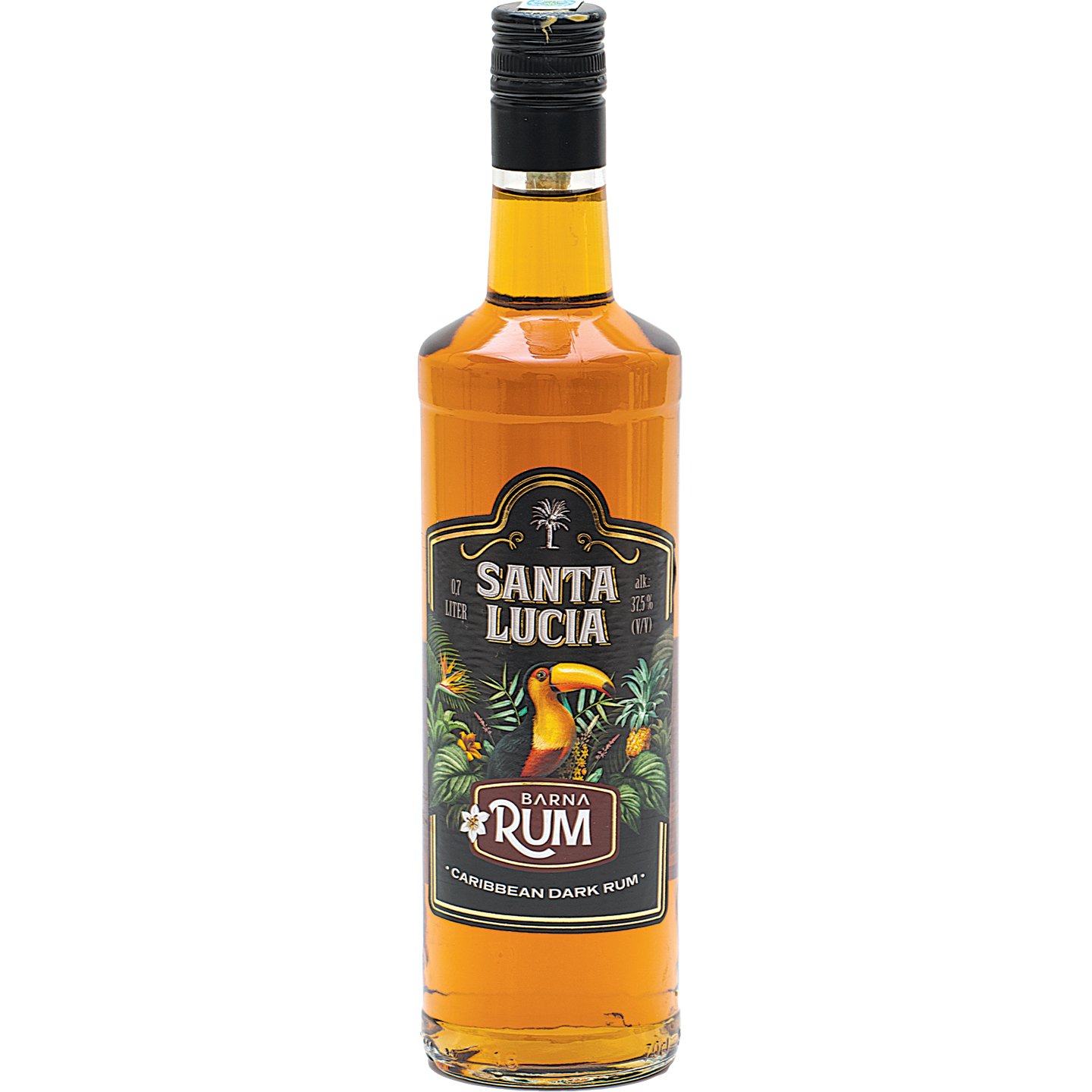 Santa Lucia Karibi Barna Rum +50 Ft Betétdíj