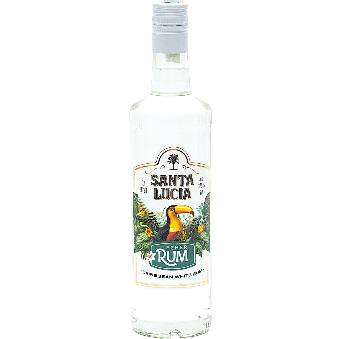 Santa Lucia Karibi Fehér Rum +50 Ft Betétdíj