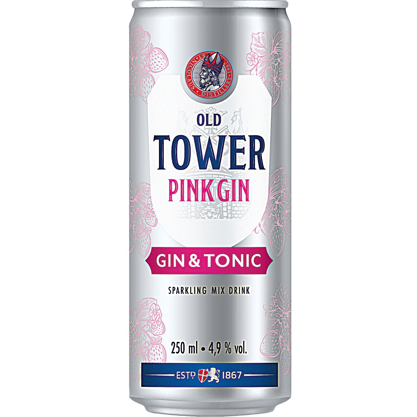 Pink Gin-tonic Koktél +50 Ft Betétdíj