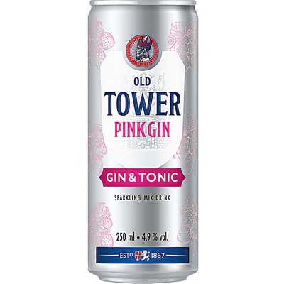 PINK GIN-TONIC KOKTÉL +50 FT BETÉTDÍJ termékképe
