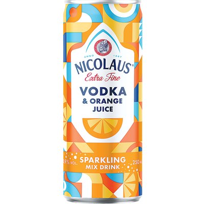 NICOLAUS VODKA-NARANCS KOKTÉL +50 FT BETÉTDÍJ termékképe