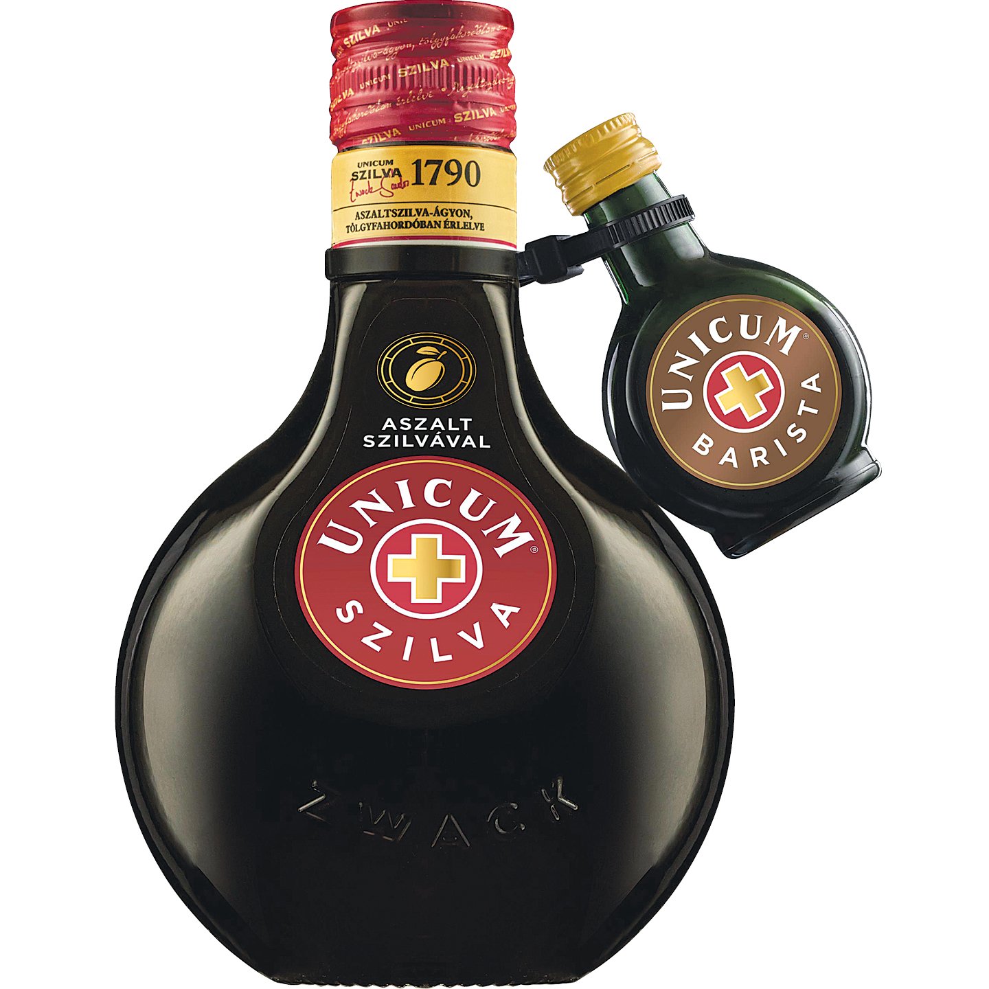 Unicum Szilva+mini Unicum Barista +50 Ft Betétdíj