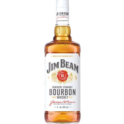 JIM BEAM BOURBON WHISKY WHITE +50 FT BETÉTDÍJ termékképe