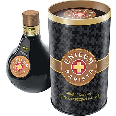 ZWACK UNICUM BARISTA DÍSZDOBOZBAN +50 FT BETÉTDÍJ termékképe