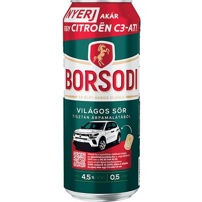 BORSODI DOBOZOS SÖR +50 FT BETÉTDÍJ termékképe