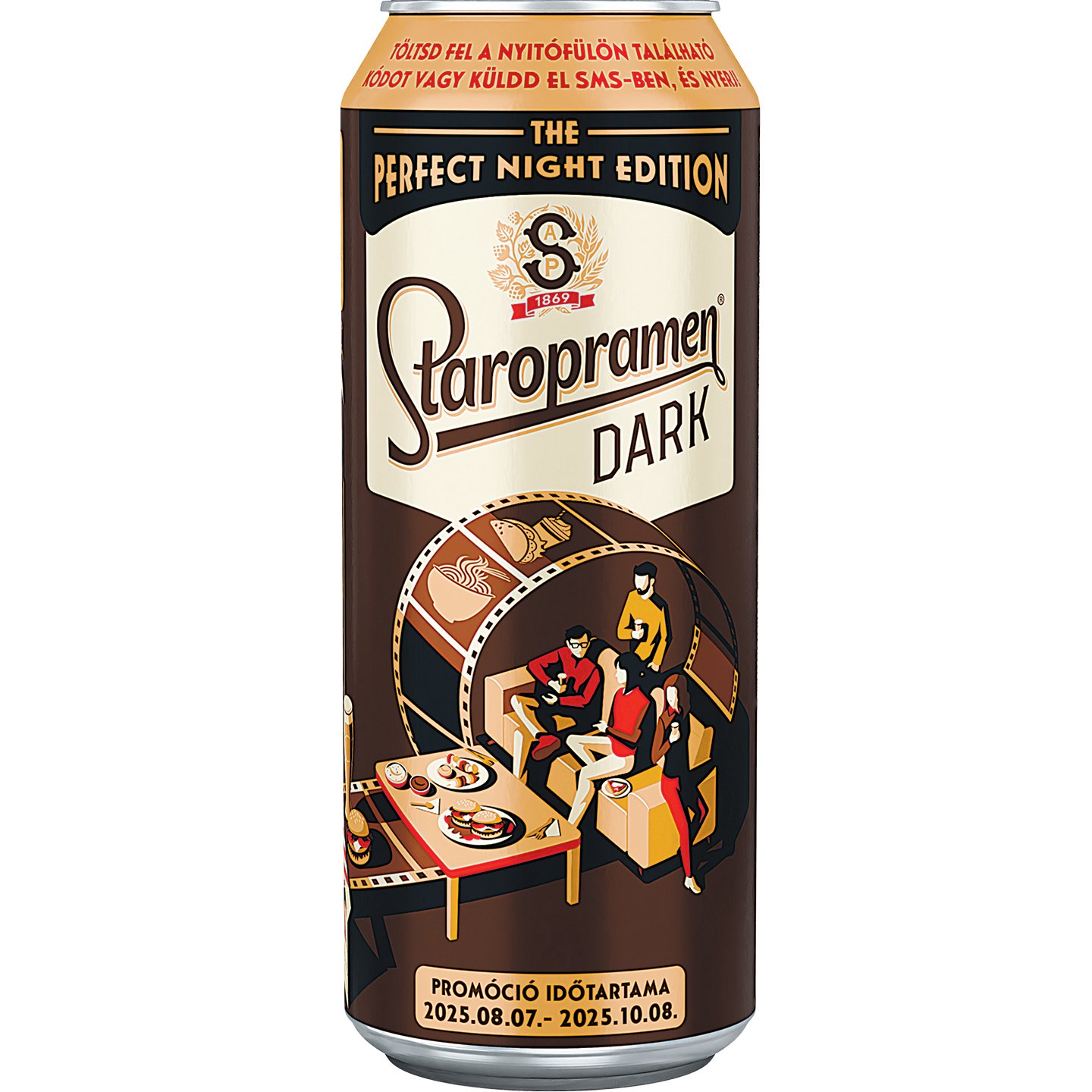 Staropramen Dark Dobozos Sör +50 Ft Betétdíj
