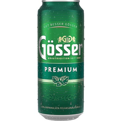 GÖSSER PREMIUM DOBOZOS SÖR +50 FT BETÉTDÍJ termékképe