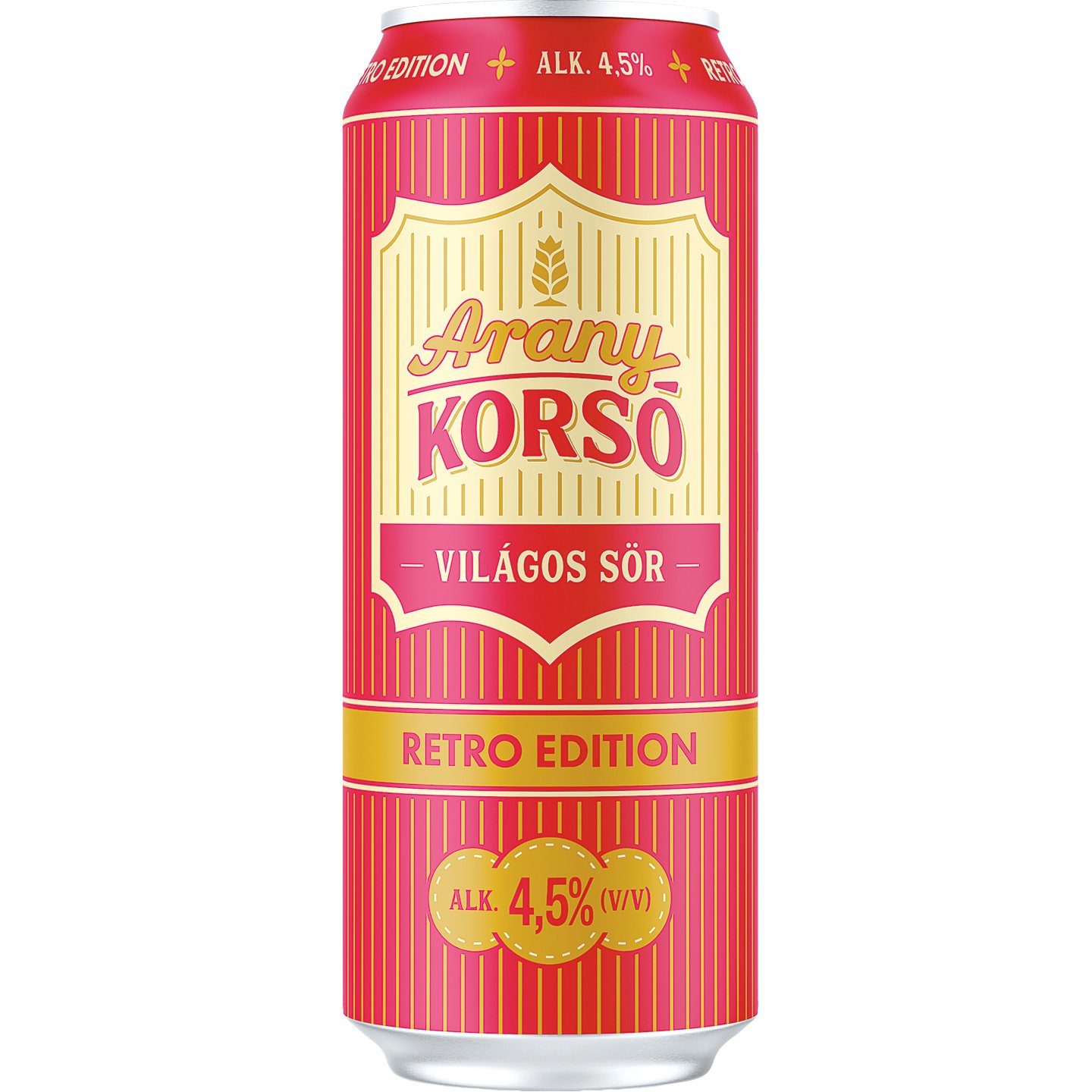 Arany Korsó Dobozos Sör +50 Ft Betétdíj