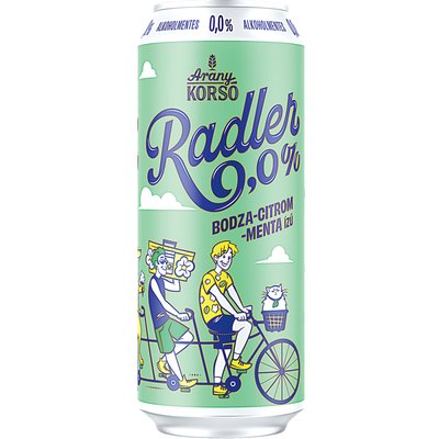 Image of ARANY KORSÓ ALKOHOLMENTES RADLER +50 FT BETÉTDÍJ