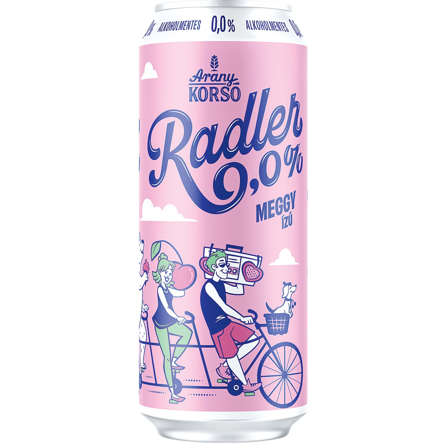 Arany Korsó Meggyes Alkoholmentes Radler +50 Ft Betétdíj