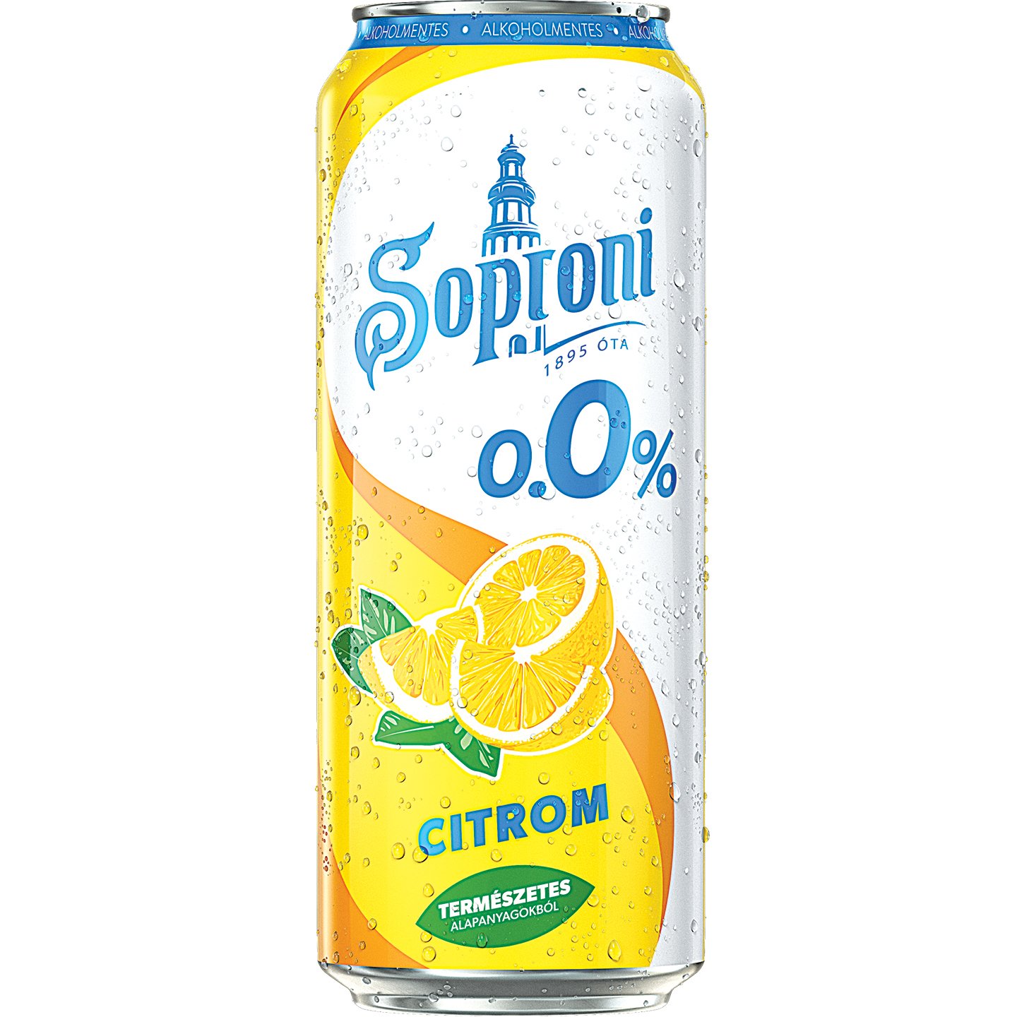 Soproni Alkoholmentes Radler Citrom ízű +50 Ft Betétdíj