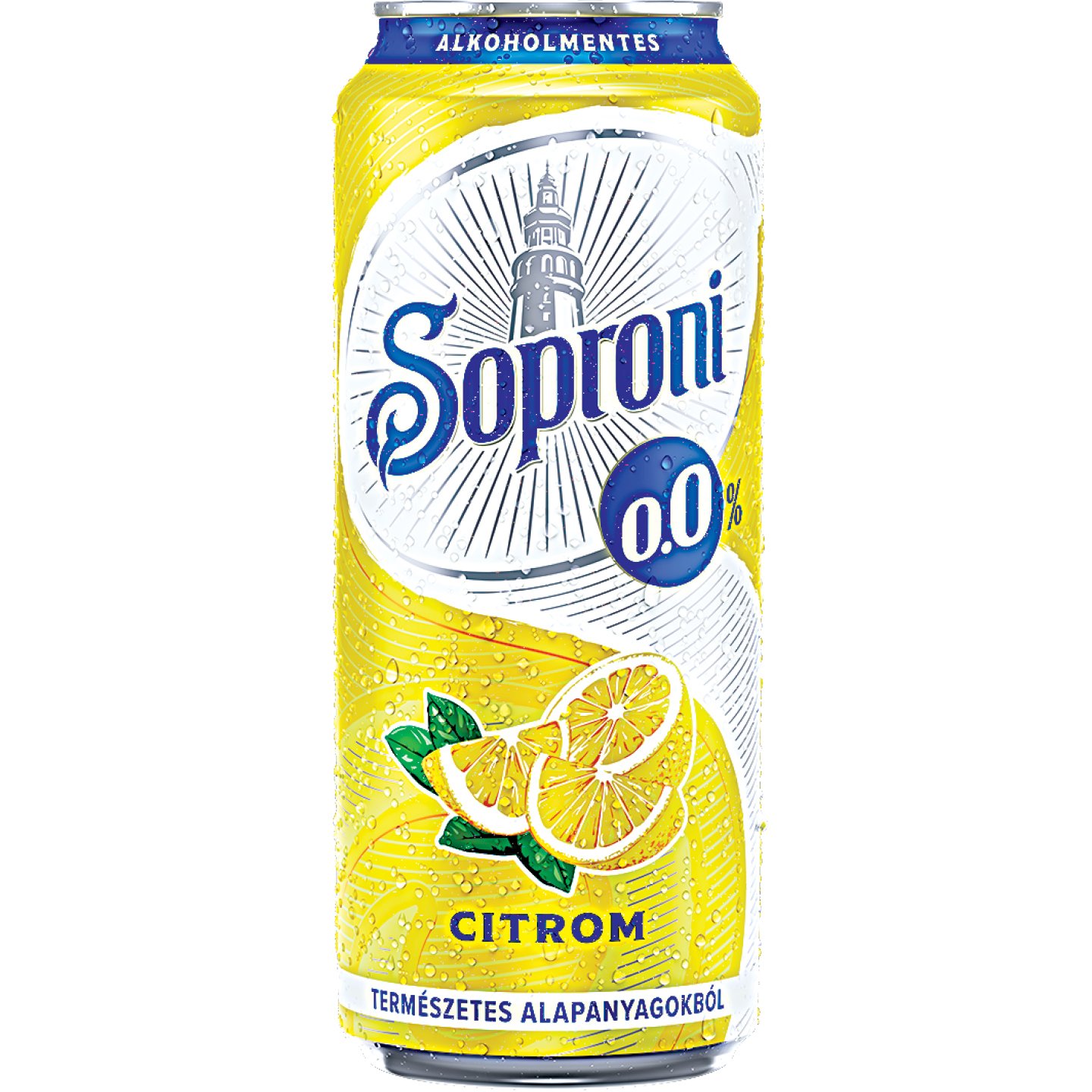 Soproni Alkoholmentes Radler Citrom ízű +50 Ft Betétdíj