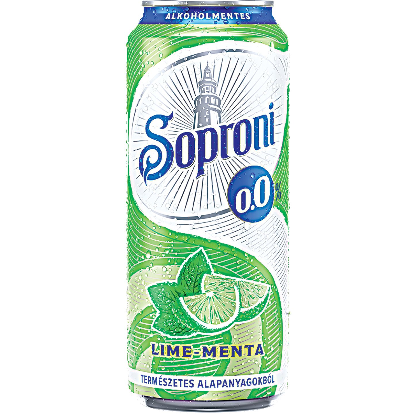 Soproni Alkoholmentes Radler Lime-menta ízű +50 Ft Betétdíj