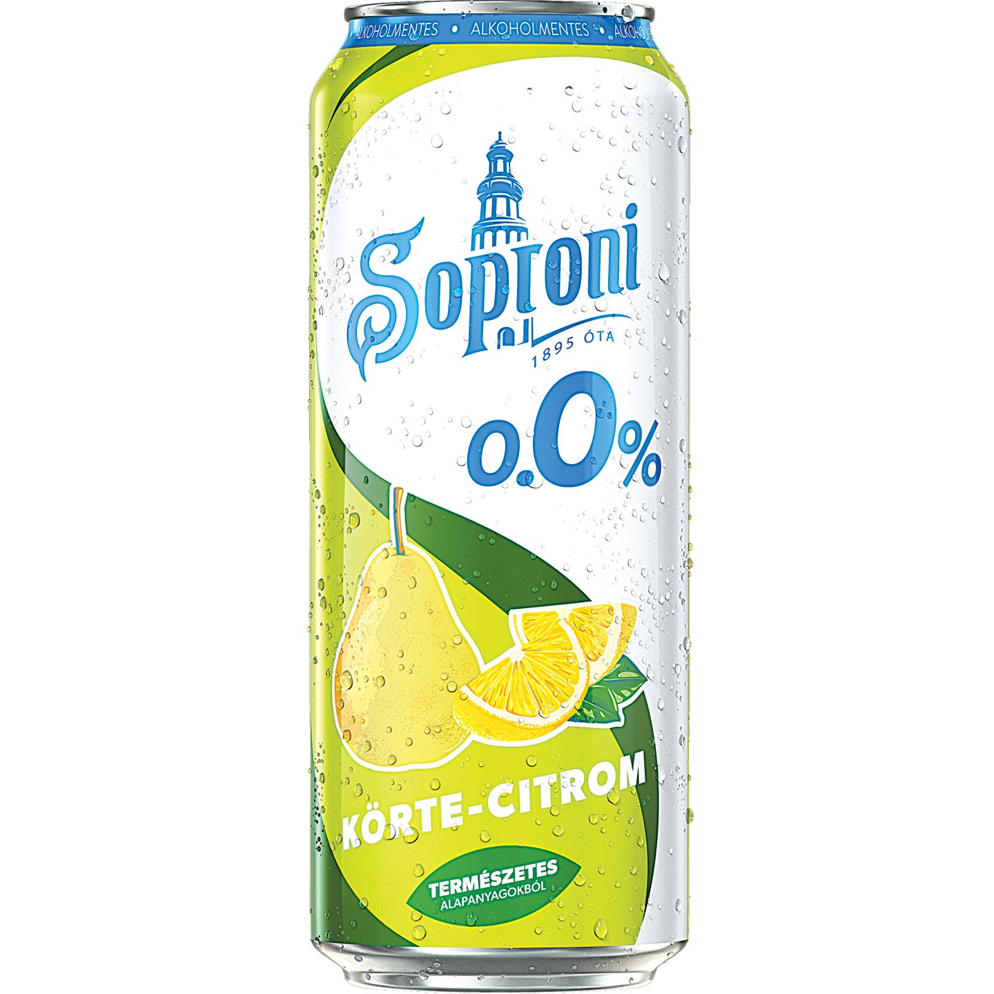 Soproni Alkoholmentes Radler Körte-citrom ízű +50 Ft Betétdíj
