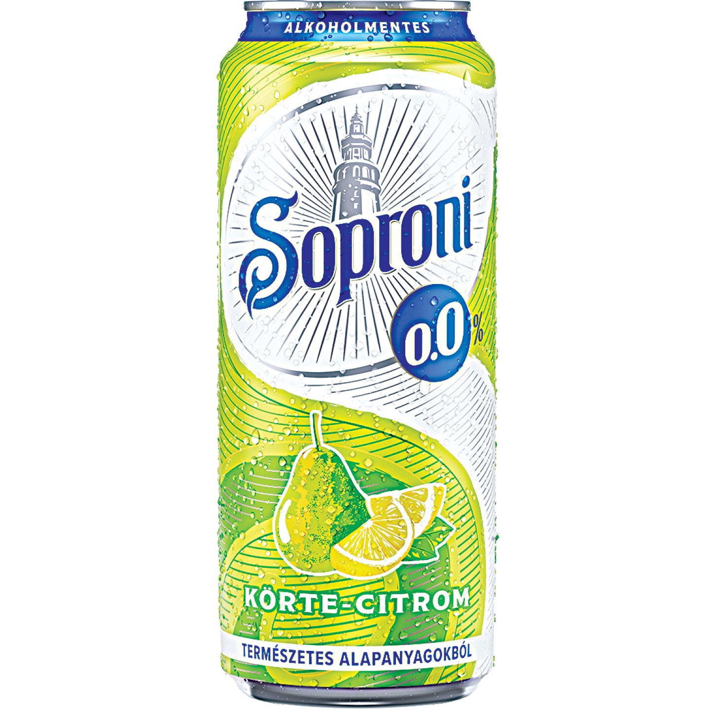 Soproni Alkoholmentes Radler Körte-citrom ízű +50 Ft Betétdíj