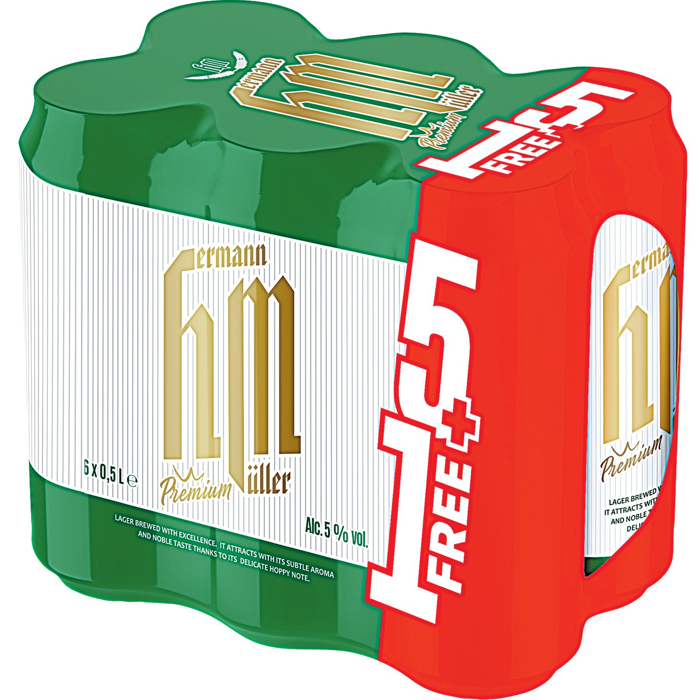 Hermann Müller Prémium Sör Multipack +50 Ft Betétdíj