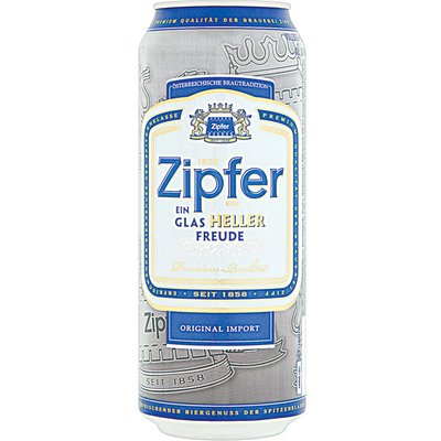 ZIPFER PILS SÖR 5,4% 0,5L DRS termékképe