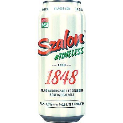 SZALON TIMELESS 4,5% 0,5L DOB.DRS termékképe