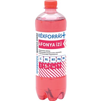 KÉKFORRÁS+ ÁFONYA ÍZŰ ÜDÍTŐITAL +50 FT BETÉTDÍJ termékképe