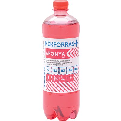 KÉKFORRÁS+ ÁFONYA ÍZŰ ÜDÍTŐITAL +50 FT BETÉTDÍJ termékképe