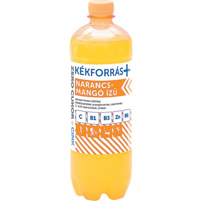 KÉKFORRÁS+ NARANCS-MANGÓ ÍZŰ ÜDÍTŐITAL +50 FT BETÉTDÍJ termékképe