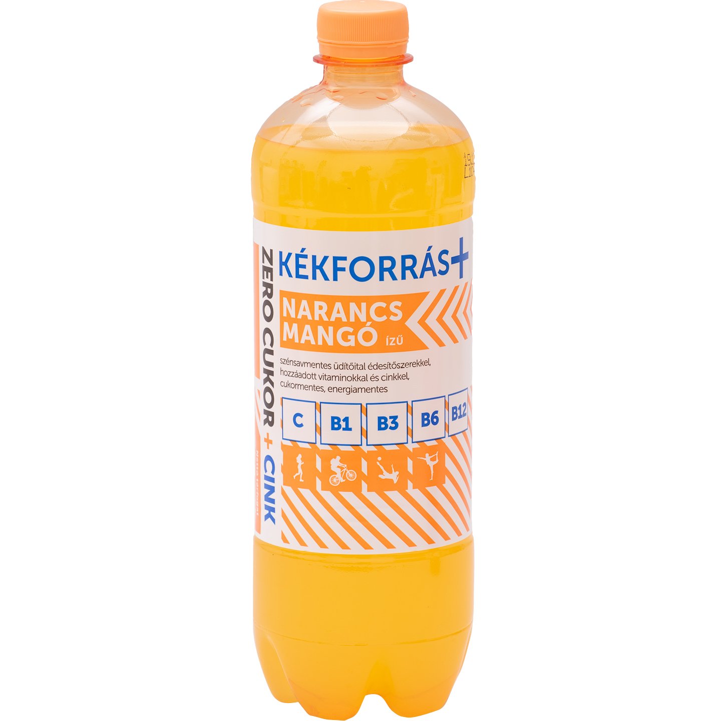 Kékforrás+ Narancs-mangó ízű üdítőital +50 Ft Betétdíj