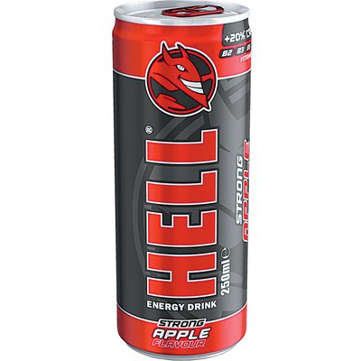 HELL STRONG APPLE ENERGY DRINK +50 FT BETÉTDÍJ termékképe