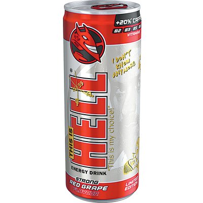 HELL STRONG RED GRAPE ENERGY DRINK +50 FT BETÉTDÍJ termékképe