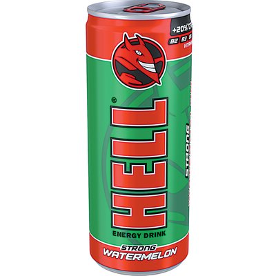 Image of HELL WATERMELON STRONG ENERGY DRINK +50 FT BETÉTDÍJ