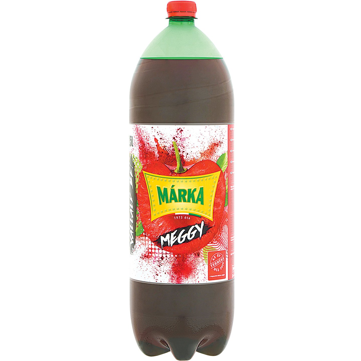 Márka Meggy ízű üdítőital +50 Ft Betétdíj
