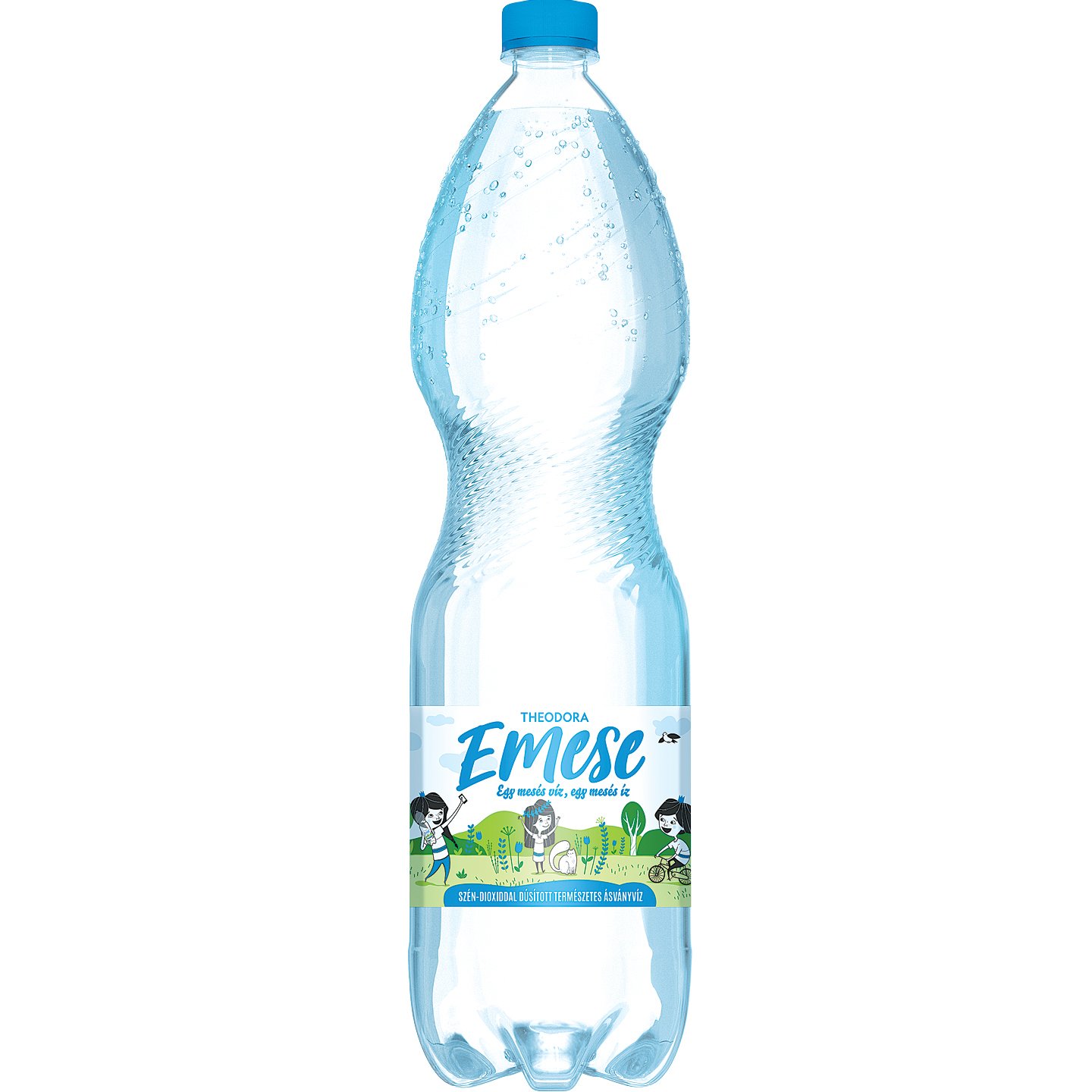 Emese Szénsavas ásványvíz +50 Ft Betétdíj