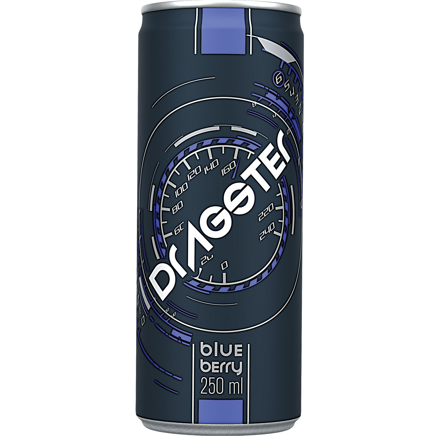 Dragster Kékáfonya ízű Energiaital