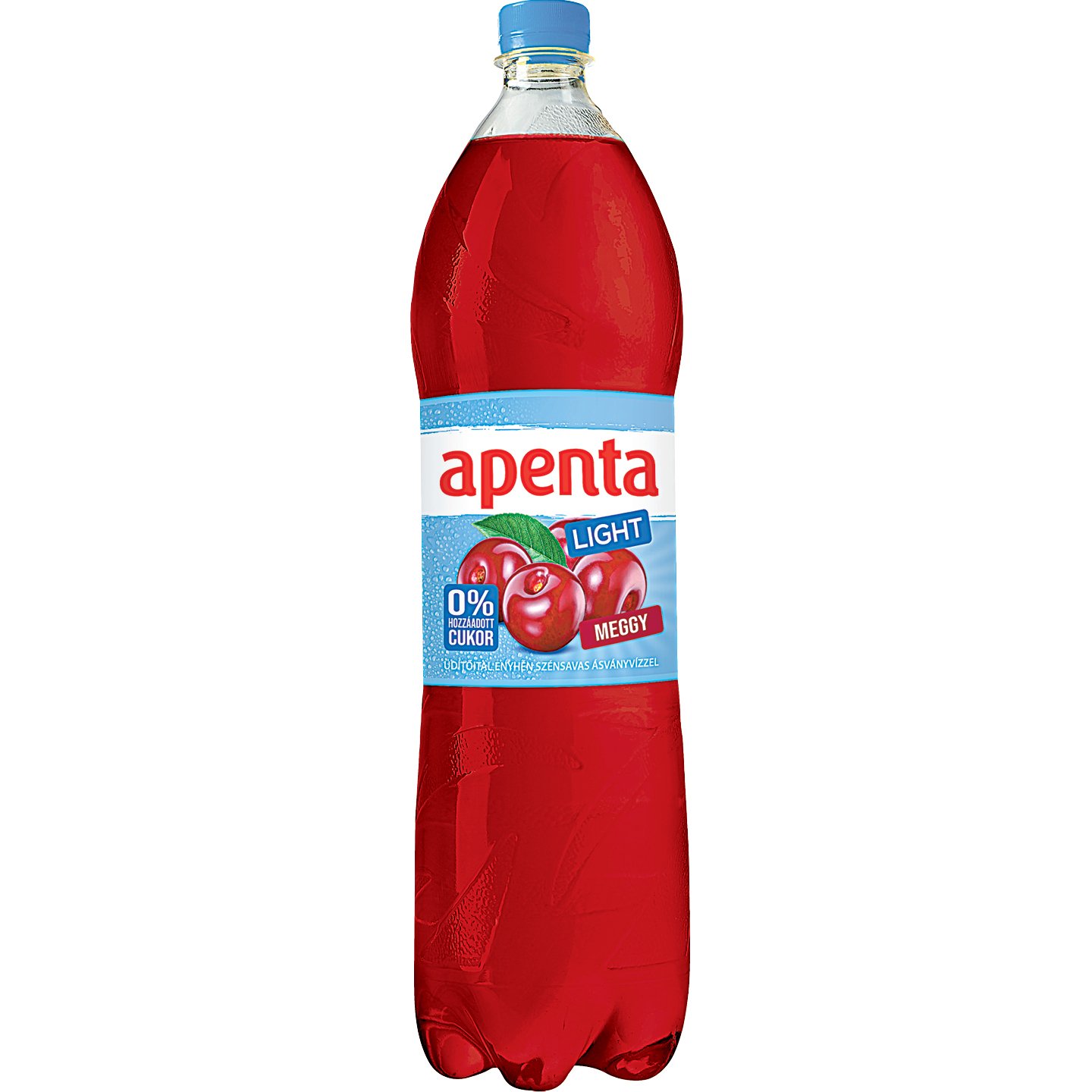 Apenta Light Meggy ízű üdítőital +50 Ft Betétdíj