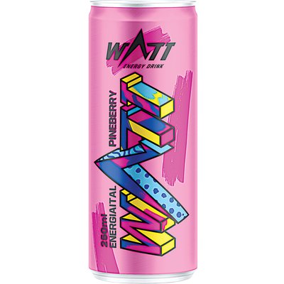 WATT FEHÉREPER-GUAVA ÍZŰ SZÉNSAVAS ENERGIAITAL +50 FT BETÉTDÍJ termékképe